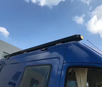 113 999 р. Маркиза автомобильная РИФ 4,0х2,5 м кассетная с электроприводом, корпус черный РИФ rif5833-4025bm  с доставкой в г. Керчь. Увеличить фотографию 3