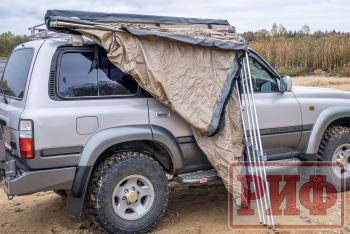 25 759 р. Маркиза автомобильная РИФ комбинированная (прямоугольная с веерной частью) 2,0х2,5 м (правая) РИФ rifavf0720250602  с доставкой в г. Керчь. Увеличить фотографию 19
