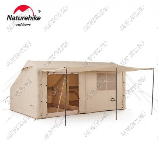 132 999 р. Палатка Naturehike надувная Extend Air 12 Y , песочная Naturehike cnh22zp008-cv  с доставкой в г. Керчь