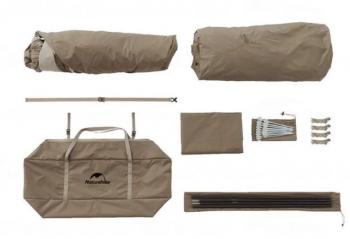 39 259 р. Палатка Naturehike Village 6.0 II поколения 4-местная, коричневая Naturehike cnk2300zp021-br  с доставкой в г. Керчь. Увеличить фотографию 8