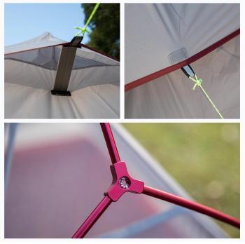 20 159 р. Палатка Naturehike Cloud Up Si 2-местная, алюминиевый каркас, зеленый Naturehike nh17t001-t-dfgr  с доставкой в г. Керчь. Увеличить фотографию 3