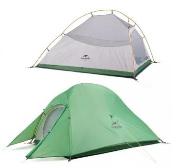 20 159 р. Палатка Naturehike Cloud Up Si 2-местная, алюминиевый каркас, зеленый Naturehike nh17t001-t-dfgr  с доставкой в г. Керчь. Увеличить фотографию 1