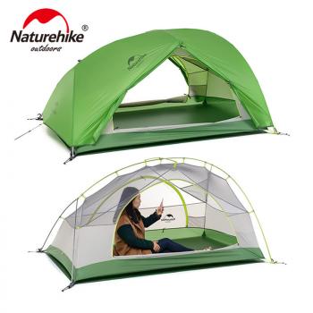 19 519 р. Палатка Naturehike Star-river Si 2-местная, алюминиевый каркас, сверхлегкая, зеленый Naturehike nh17t012-t-dgr  с доставкой в г. Керчь. Увеличить фотографию 3