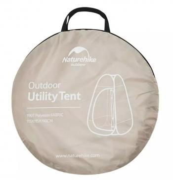 5 389 р. Палатка Naturehike быстрораскрываемая, душ-туалет, 115х115х190 см. коричневый Naturehike nh17z002-p-br  с доставкой в г. Керчь. Увеличить фотографию 4