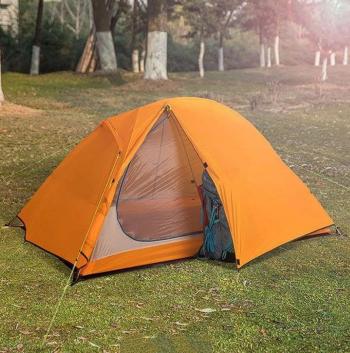 13 899 р. Палатка Naturehike Cycling Si 2-местная, алюминиевый каркас, сверхлегкая, оранжевая Naturehike nh18a180-d-2dor  с доставкой в г. Керчь. Увеличить фотографию 6
