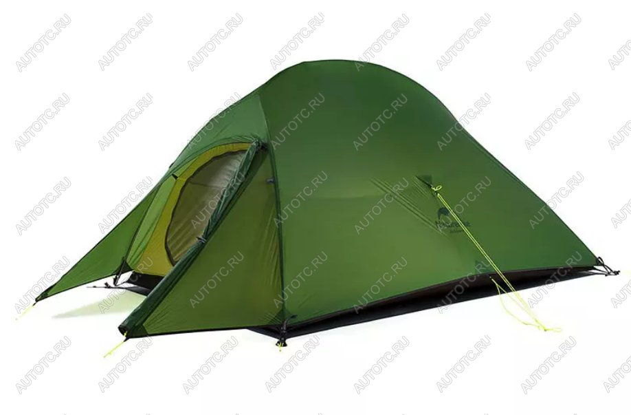 26 239 р. Палатка Naturehike Cloud Up Si 3-местная, алюминиевый каркас, сверхлегкая, зеленая Naturehike nh18t030-t-dfgr  с доставкой в г. Керчь