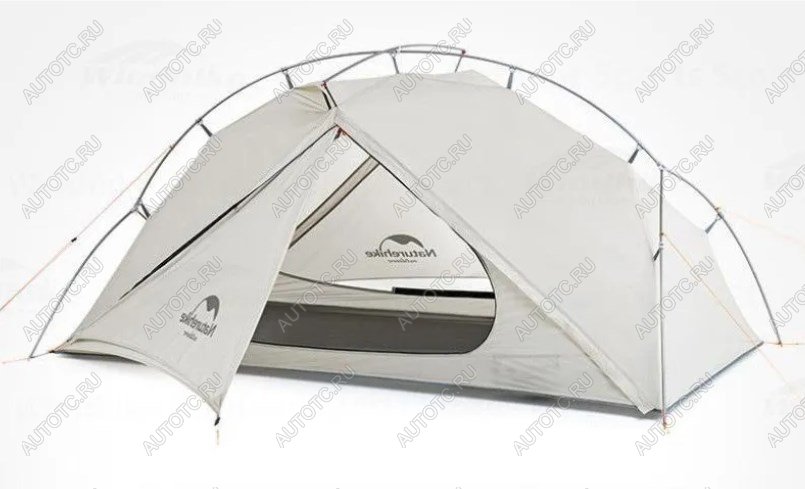 13 239 р. Палатка Naturehike VIK Si, 1-местная, алюминиевый каркас, белая Naturehike nh18w001-k-1w  с доставкой в г. Керчь