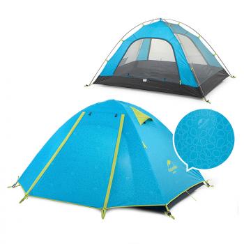 9 839 р. Палатка Naturehike P-Series 2-местная, алюминиевый каркас, голубая Naturehike nh18z022-p-2sbl  с доставкой в г. Керчь. Увеличить фотографию 3