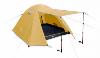 8 749 р. Палатка Naturehike P-Series 2-местная, алюминиевый каркас, желтая Naturehike nh18z022-p-2ye  с доставкой в г. Керчь. Увеличить фотографию 2