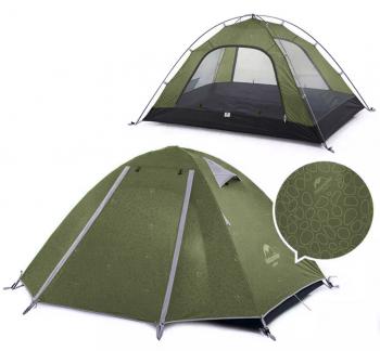 11 989 р. Палатка Naturehike P-Series 4-местная, алюминиевый каркас, зеленая Naturehike nh18z044-p-4dgr  с доставкой в г. Керчь. Увеличить фотографию 4