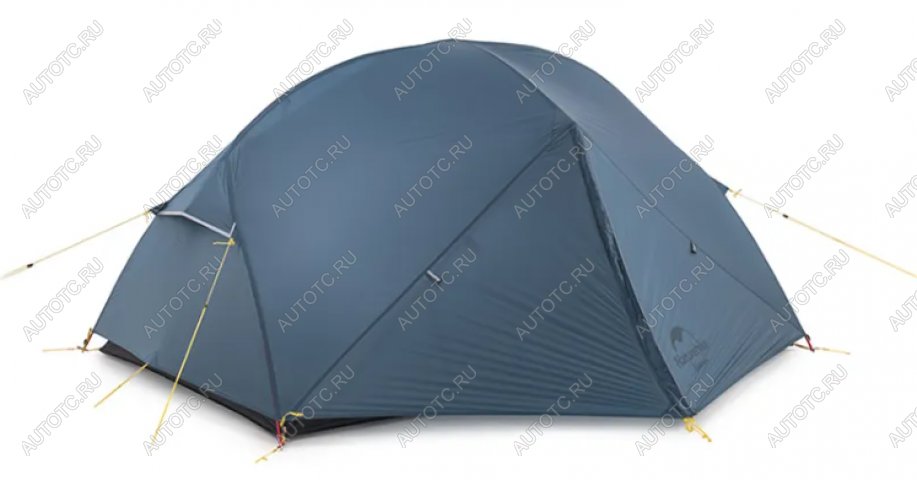 17 139 р. Палатка Naturehike Mongar 2-местная, алюминиевый каркас, сверхлегкая, синяя Naturehike nh19m002-j-dbl  с доставкой в г. Керчь