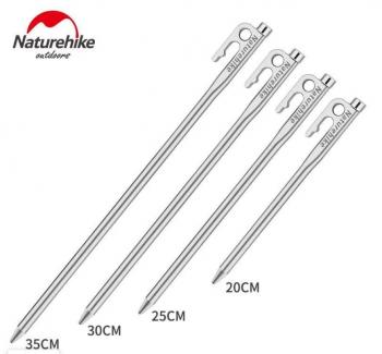 739 р. Колышек для палатки Naturehike нержавеющая сталь 25 см Naturehike nh19pj014-sl25  с доставкой в г. Керчь. Увеличить фотографию 3