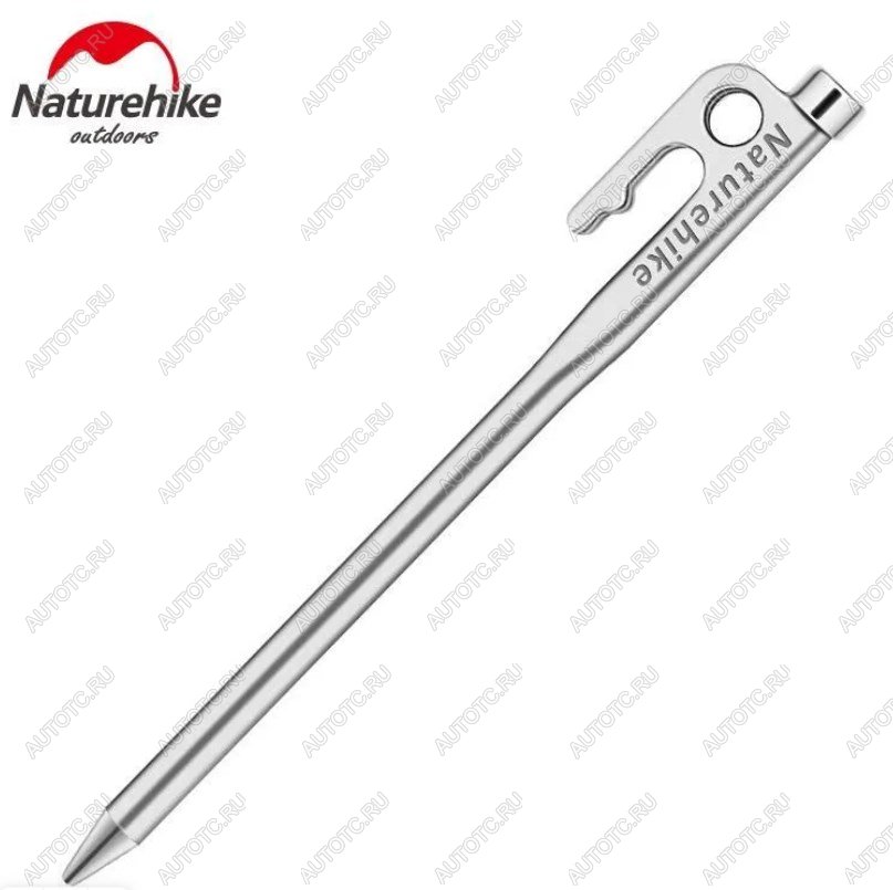 739 р. Колышек для палатки Naturehike нержавеющая сталь 25 см Naturehike nh19pj014-sl25  с доставкой в г. Керчь