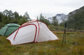 26 969 р. Палатка Naturehike Hiby Si 4-местная, алюминиевый каркас, серо-красный Naturehike nh19zp005-dg  с доставкой в г. Керчь. Увеличить фотографию 14