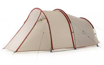Палатка Naturehike Could Tourer 2-местная+ мотоцикл, алюминиевый каркас, серый Naturehike nh19zp013-g
