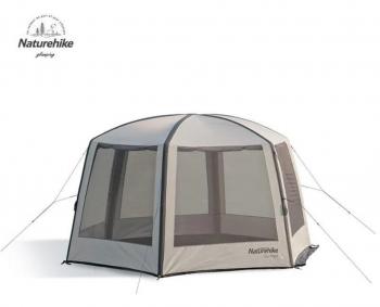 62 219 р. Палатка-шатер Naturehike, надувной каркас, золотистый Naturehike nh20tm002-gold  с доставкой в г. Керчь. Увеличить фотографию 3
