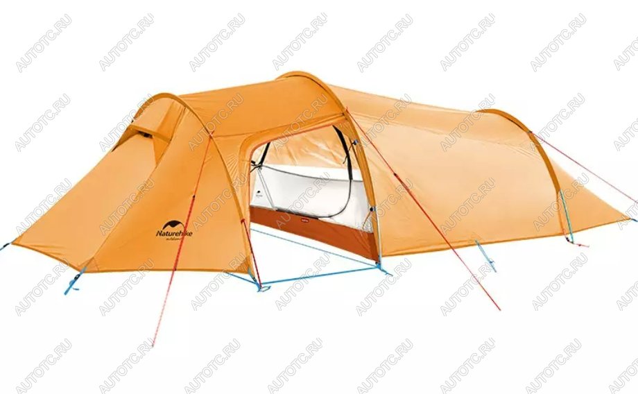 16 999 р. Палатка Naturehike Opalus 2-местная, алюминиевый каркас, оранжевая Naturehike nh20zp001-tor  с доставкой в г. Керчь