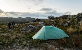 14 609 р. Палатка Naturehike Outdoor 2-местная, алюминиевый каркас, сверхлегкая, голубой Naturehike nh20zp091-2lbl  с доставкой в г. Керчь. Увеличить фотографию 16