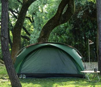 12 869 р. Палатка Naturehike Bear-Ul2 2-местная, алюминиевый каркас, зеленая Naturehike nh20zp108-fgr  с доставкой в г. Керчь. Увеличить фотографию 4