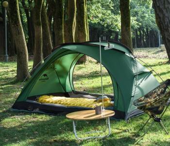 12 869 р. Палатка Naturehike Bear-Ul2 2-местная, алюминиевый каркас, зеленая Naturehike nh20zp108-fgr  с доставкой в г. Керчь. Увеличить фотографию 3