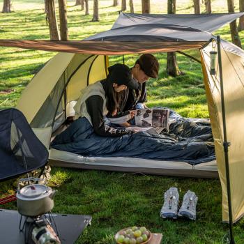 13 999 р. Палатка Naturehike Butterfly 2-местная, алюминиевый каркас, желто-коричневый Naturehike nh21yw132-yebr  с доставкой в г. Керчь. Увеличить фотографию 5