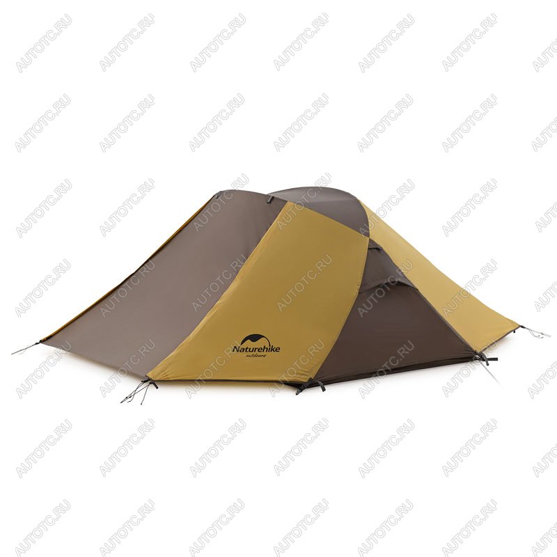 13 999 р. Палатка Naturehike Butterfly 2-местная, алюминиевый каркас, желто-коричневый Naturehike nh21yw132-yebr  с доставкой в г. Керчь