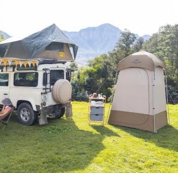 13 629 р. Палатка Naturehike душ-туалет, алюминиевый каркас, коричневый Naturehike nh21zp005-br  с доставкой в г. Керчь. Увеличить фотографию 9