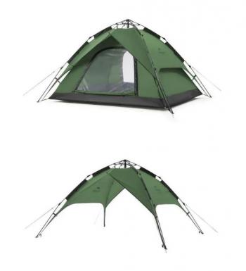 9 169 р. Палатка Naturehike 3-местная, быстросборная, серо-зеленая Naturehike nh21zp008-3ggr  с доставкой в г. Керчь. Увеличить фотографию 7