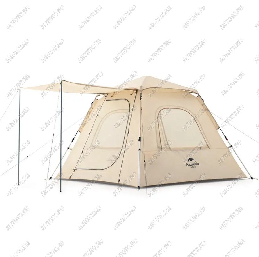 13 949 р. Палатка Naturehike Ango 3-местная, быстросборная, бежевая Naturehike nh21zp010-kh  с доставкой в г. Керчь