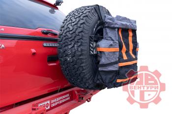 10 119 р. Сумка для вещей на запасное колесо черная Telawei Telawei reartyrebagpl  с доставкой в г. Керчь. Увеличить фотографию 10