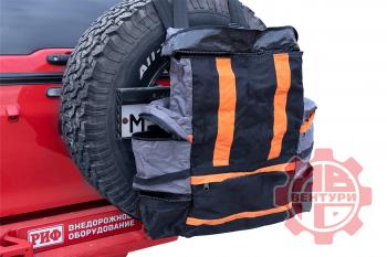 10 119 р. Сумка для вещей на запасное колесо черная Telawei Telawei reartyrebagpl  с доставкой в г. Керчь. Увеличить фотографию 12