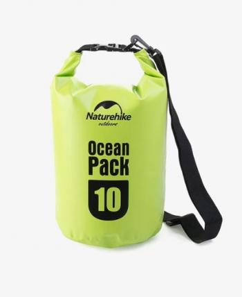 899 р. Гермомешок Naturehike Ocean Pack 10 л. (зелёный) Naturehike fs15m010-j-10gr  с доставкой в г. Керчь. Увеличить фотографию 1