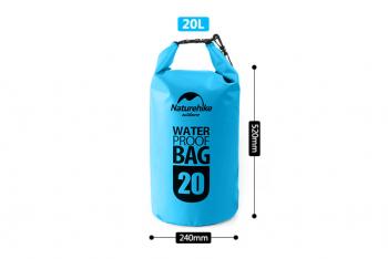 1 119 р. Гермомешок Naturehike Ocean Pack 20 л. (синий) Naturehike fs15m010-j-20bl  с доставкой в г. Керчь. Увеличить фотографию 4