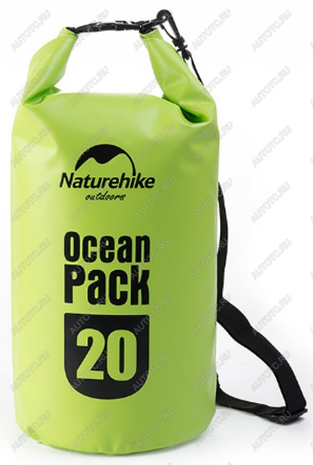1 059 р. Гермомешок Naturehike Ocean Pack 20 л. (зелёный) Naturehike fs15m010-j-20gr  с доставкой в г. Керчь