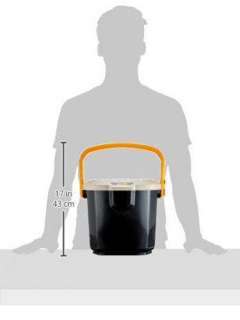1 699 р. Ящик экспедиционный IRIS RV BOX Bucket 15B, ORCHERBLACK, 15 литров 34x31,5x27,5 см. IRIS OHYAMA bucket 15bo  с доставкой в г. Керчь. Увеличить фотографию 4