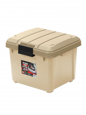 2 269 р. Ящик экспедиционный IRIS RV BOX 400, бежевый, 28 литров 42x37,5x33 см. IRIS OHYAMA rv400b  с доставкой в г. Керчь. Увеличить фотографию 1