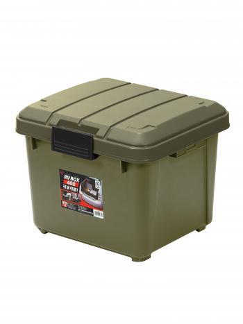 2 349 р. Ящик экспедиционный IRIS RV BOX 400, хаки, 28 литров 42x37,5x33 см. IRIS OHYAMA rv400kh  с доставкой в г. Керчь. Увеличить фотографию 5