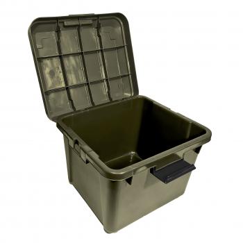 2 349 р. Ящик экспедиционный IRIS RV BOX 400, хаки, 28 литров 42x37,5x33 см. IRIS OHYAMA rv400kh  с доставкой в г. Керчь. Увеличить фотографию 3