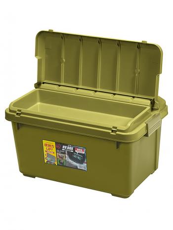 5 139 р. Ящик экспедиционный IRIS RV BOX RV600C c двойной разделенной крышкой, 40 л 61,5x37,5x34 см хаки IRIS OHYAMA rv600ckh  с доставкой в г. Керчь. Увеличить фотографию 2