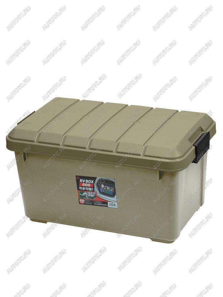 4 639 р. Ящик экспедиционный IRIS RV BOX 600, 40 литров 61,5x37,5x33 см. Хаки IRIS OHYAMA rv600kh  с доставкой в г. Керчь