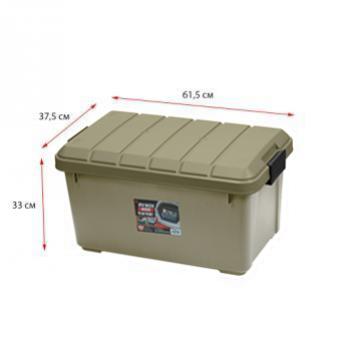 4 639 р. Ящик экспедиционный IRIS RV BOX 600, 40 литров 61,5x37,5x33 см. Хаки IRIS OHYAMA rv600kh  с доставкой в г. Керчь. Увеличить фотографию 6