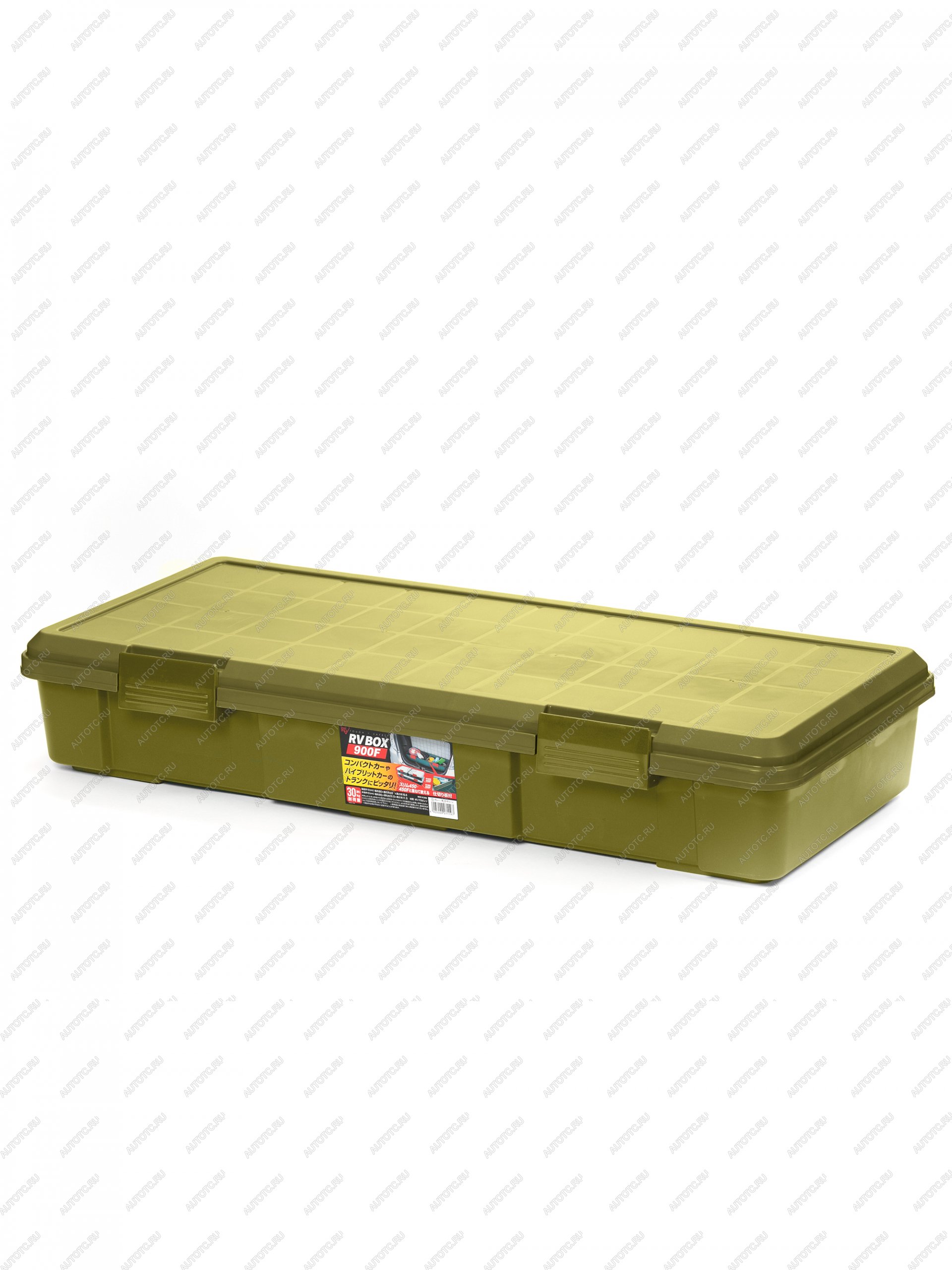 3 899 р. Ящик экспедиционный IRIS RV BOX 900F, 30 литров 90x40x15 см. Хаки IRIS OHYAMA rv900fkh  с доставкой в г. Керчь