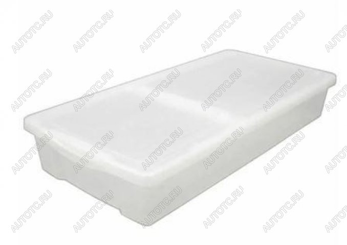 3 879 р. Короб для хранения IRIS UNDER-BED PLASTIC BOX 46л, прозрачный IRIS OHYAMA ub950cl  с доставкой в г. Керчь