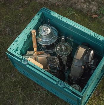 2 969 р. Ящик туристический Naturehike 25 л, трансформер, зеленый Naturehike nh20sj036-dgr25l  с доставкой в г. Керчь. Увеличить фотографию 2