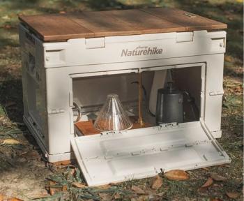 6 199 р. Ящик туристический Naturehike 50 л, трансформер, серый Naturehike nh20sj036-gr50l  с доставкой в г. Керчь. Увеличить фотографию 4