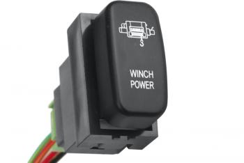 849 р. Кнопка ВКЛВЫКЛ, оранжевый, WINCH POWER MITSUBISHI РИФ rif22-1-5106005  с доставкой в г. Керчь. Увеличить фотографию 1