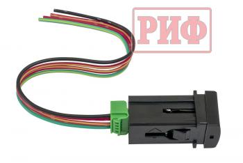 1 089 р. Кнопка ВКЛВЫКЛ, голубой, WINCH POWER TOYOTA 22x22 РИФ rif22-1-7111704  с доставкой в г. Керчь. Увеличить фотографию 5