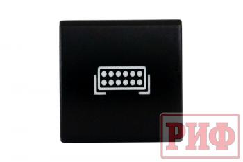 909 р. Кнопка ВКЛВЫКЛ, голубой, FRONT LIGHTS TOYOTA 22x22 РИФ rif22-1-7111904  с доставкой в г. Керчь. Увеличить фотографию 2