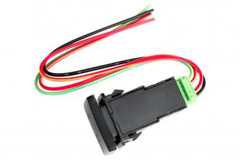 789 р. Кнопка ВКЛВЫКЛ, белый, FRONT LIGHTS TOYOTA 32x22 РИФ rif22-1-1104104  с доставкой в г. Керчь. Увеличить фотографию 2