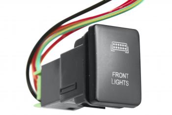 789 р. Кнопка ВКЛВЫКЛ, белый, FRONT LIGHTS TOYOTA 32x22 РИФ rif22-1-1104104  с доставкой в г. Керчь. Увеличить фотографию 1